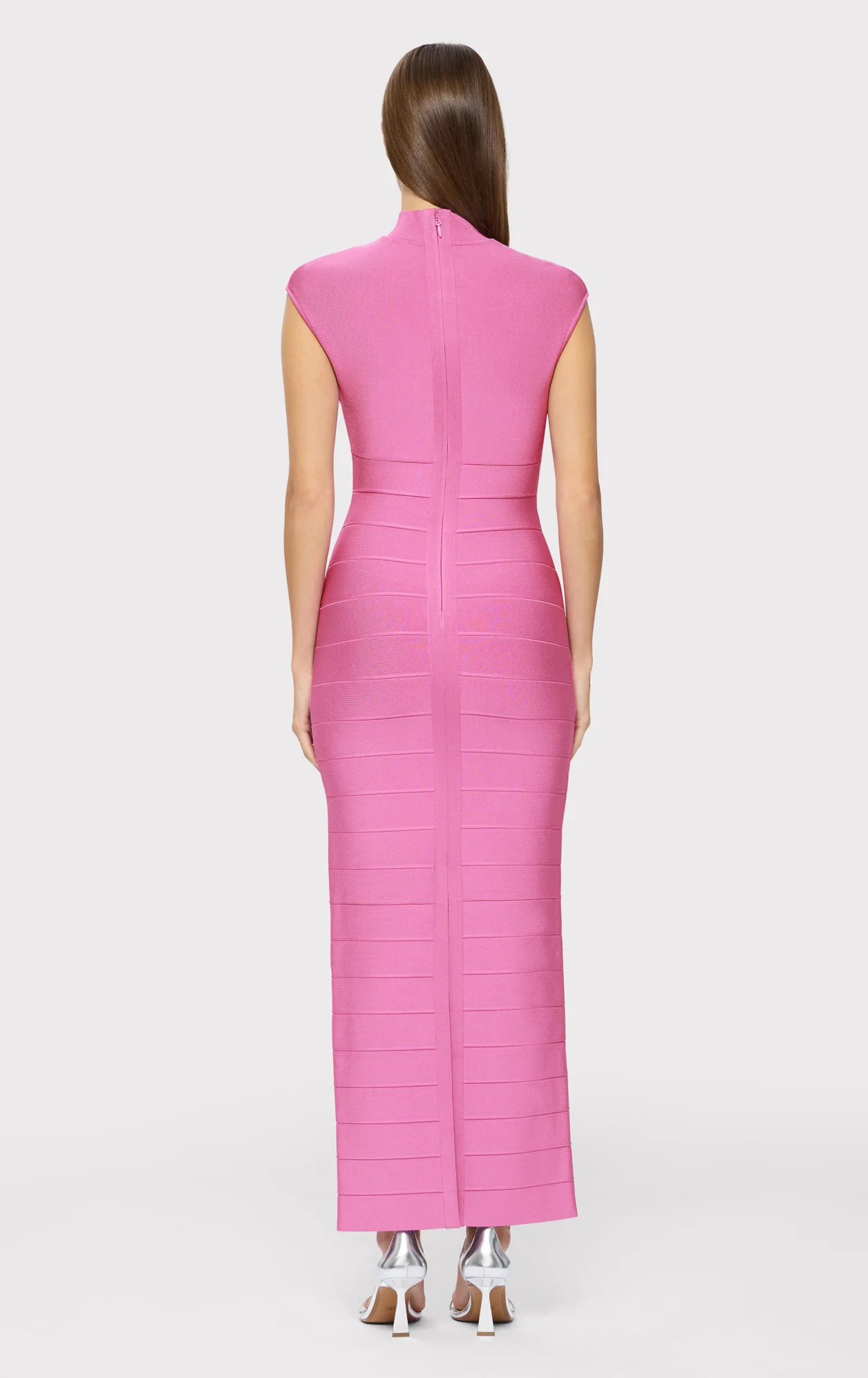 CAP SLEEVE CUT-OUT GOWN - Image 5