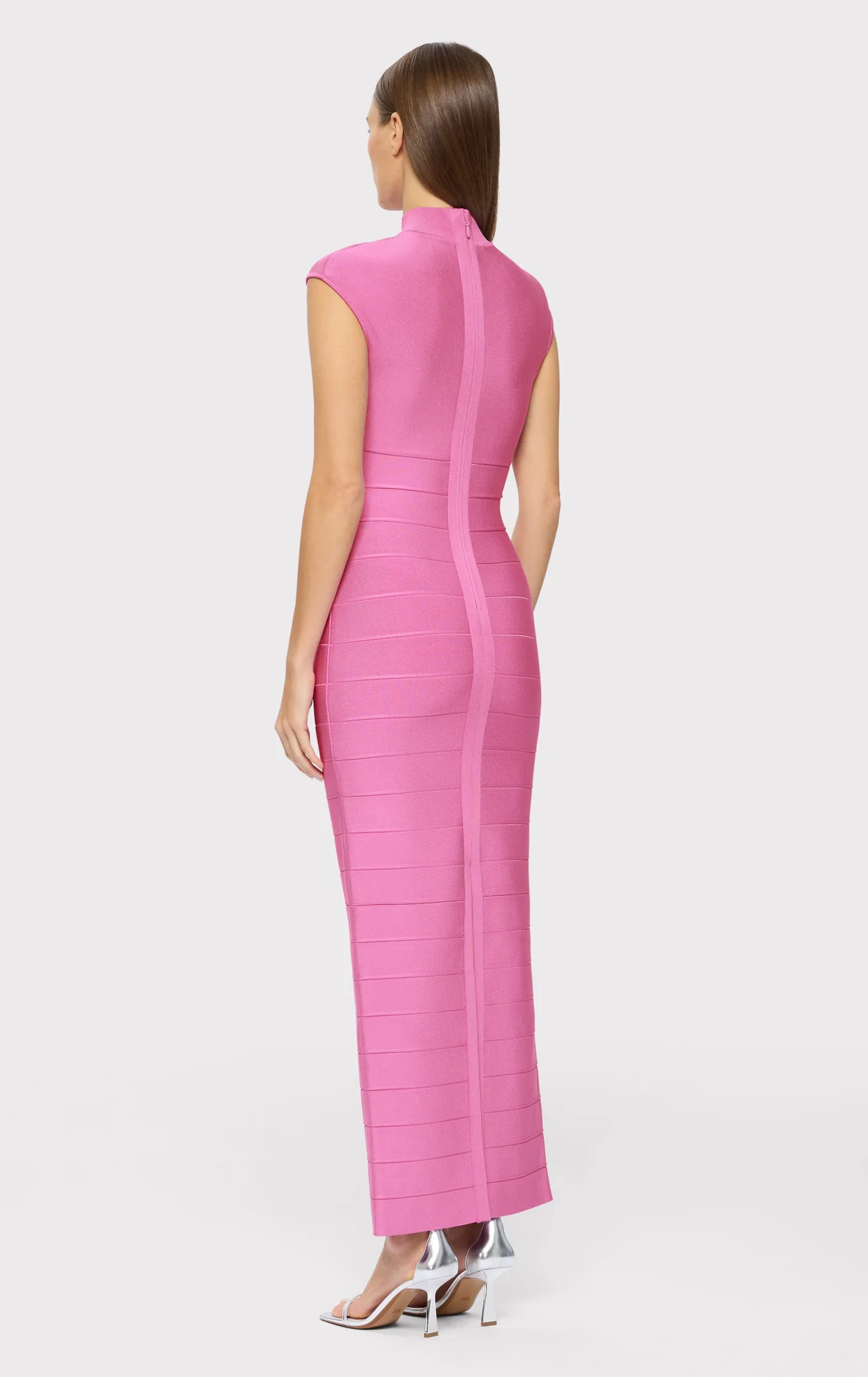 CAP SLEEVE CUT-OUT GOWN - Image 7