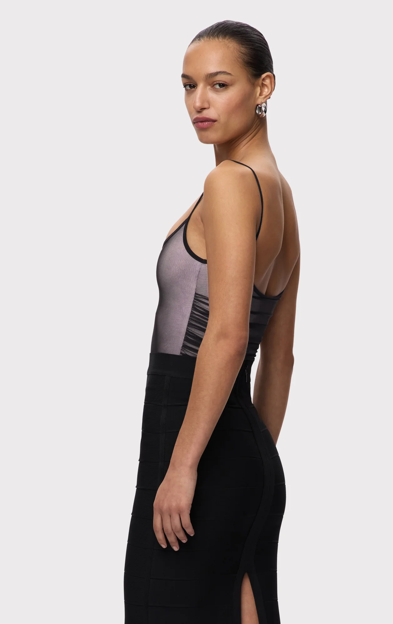 ICON BANDAGE PENCIL SKIRT - Image 4