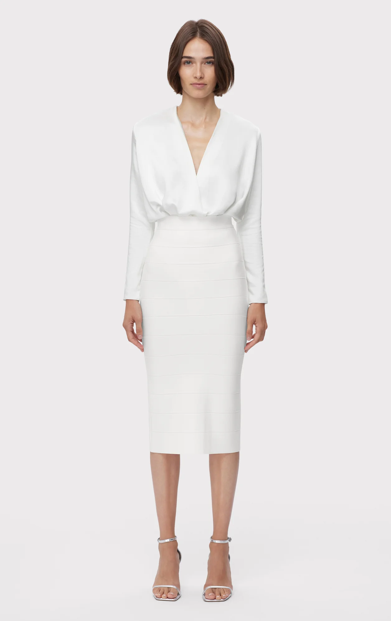 ICON BANDAGE PENCIL SKIRT - Image 6