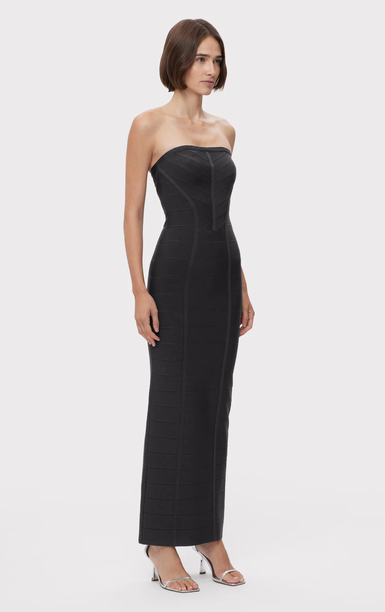 ICON CHEVRON BUSTIER GOWN - Image 5
