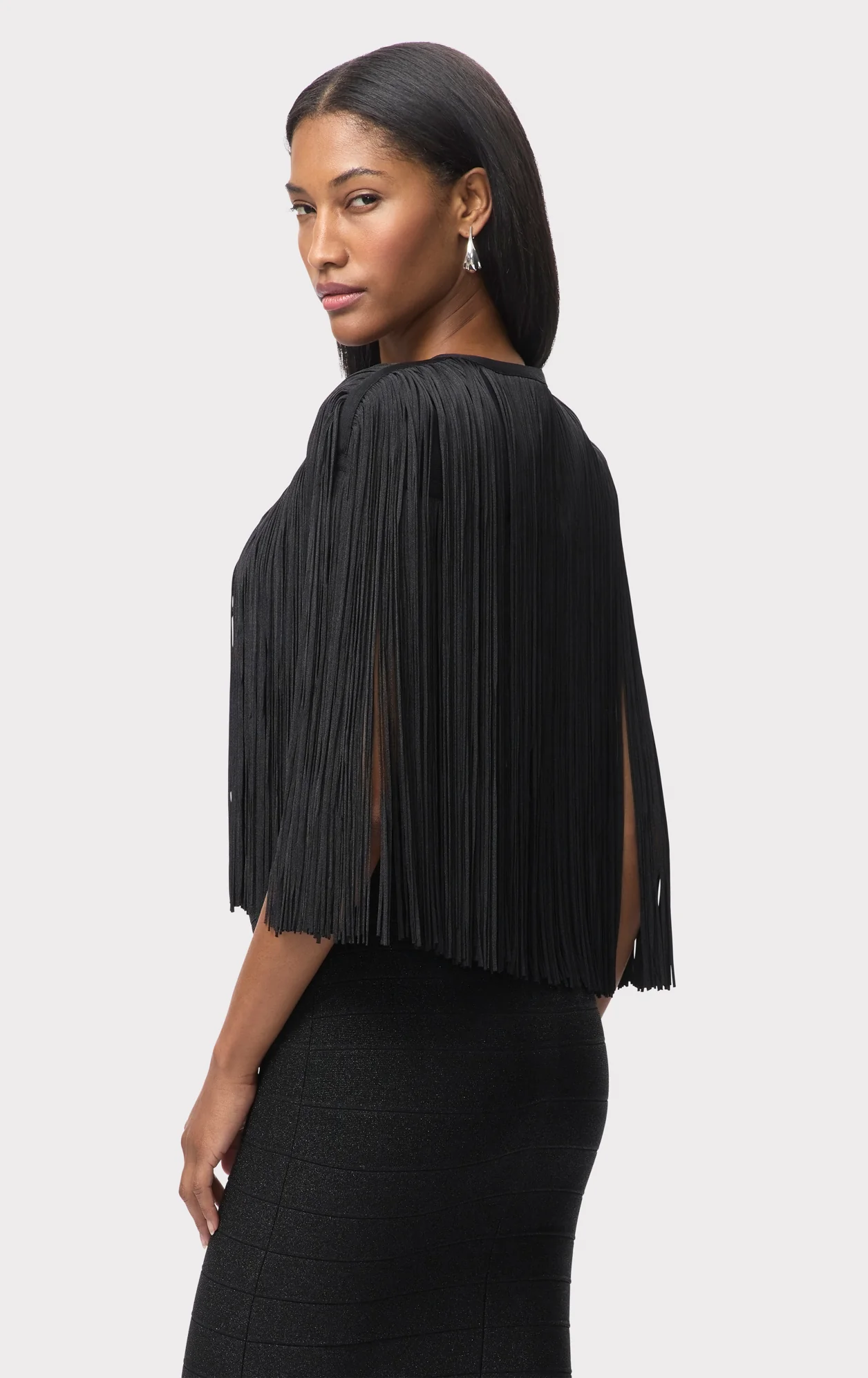 ICON FRINGE CAPE - Image 3