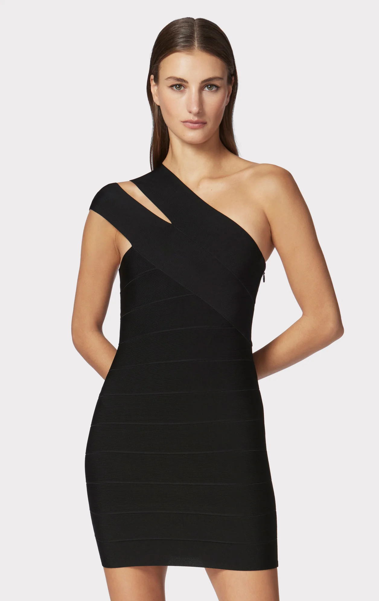 ICON ONE SHOULDER MINI DRESS - Image 6