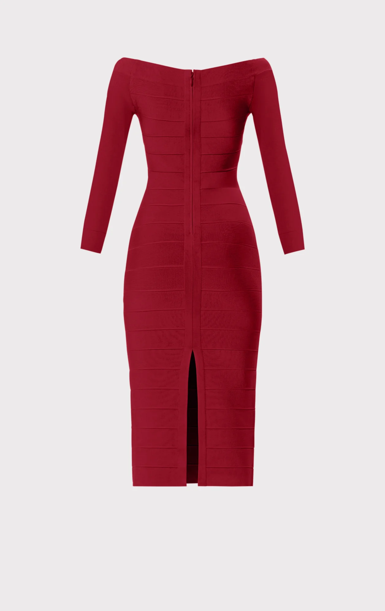 ICON SCOOP NECK MIDI DRESS - Image 3