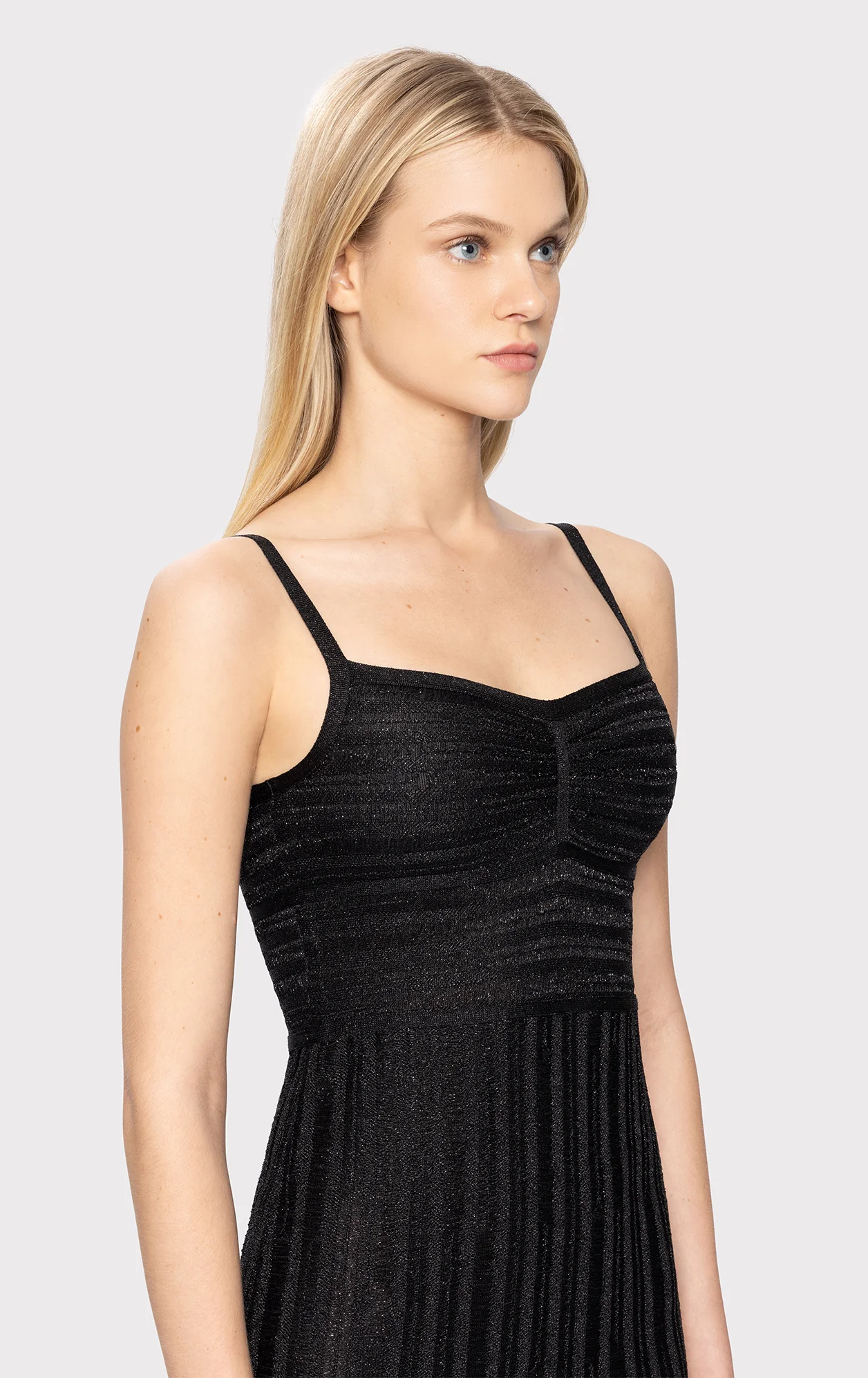 LUREX EYELASH SWEETHEART DRESS - Image 4