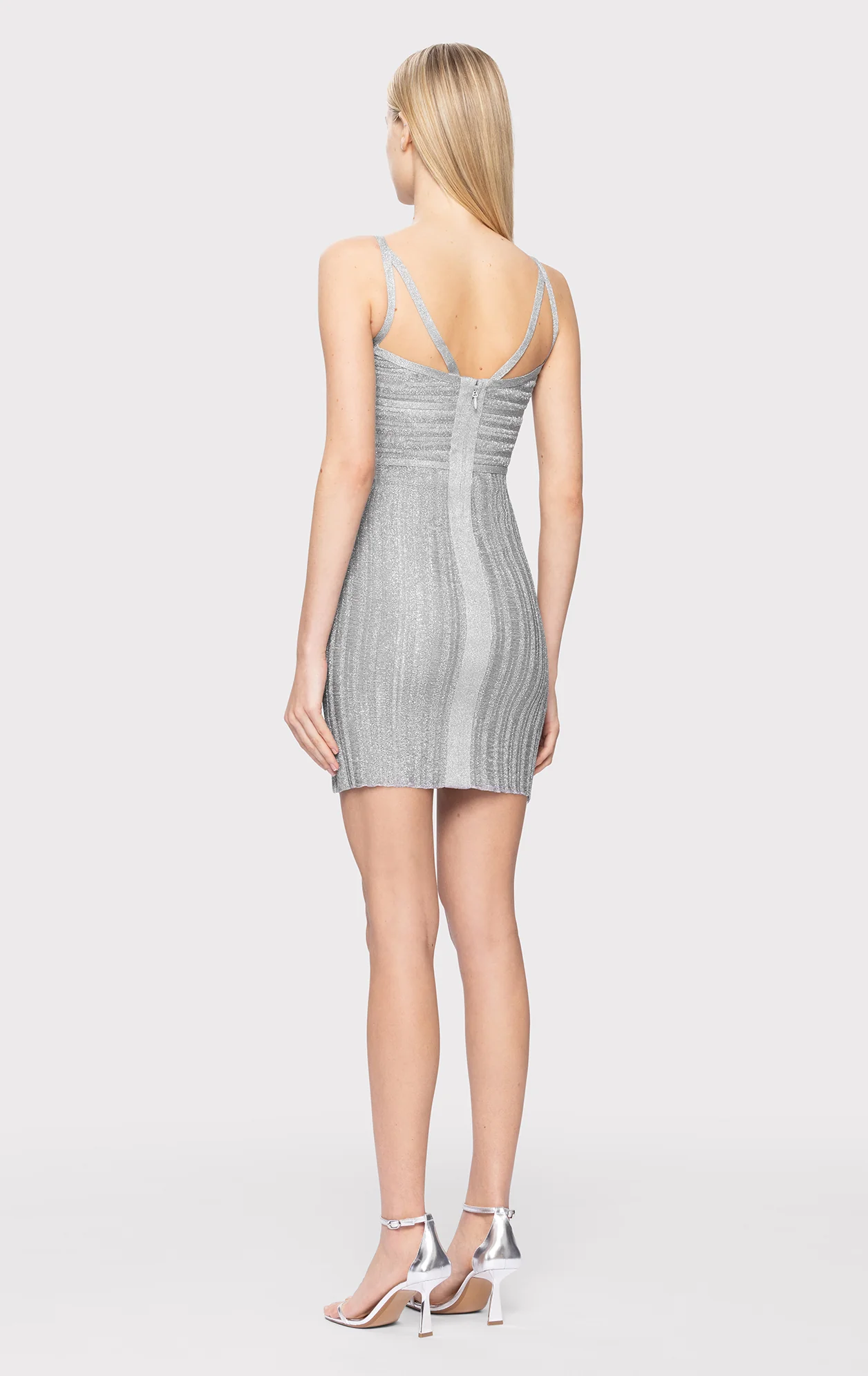 LUREX EYELASH SWEETHEART DRESS - Image 5