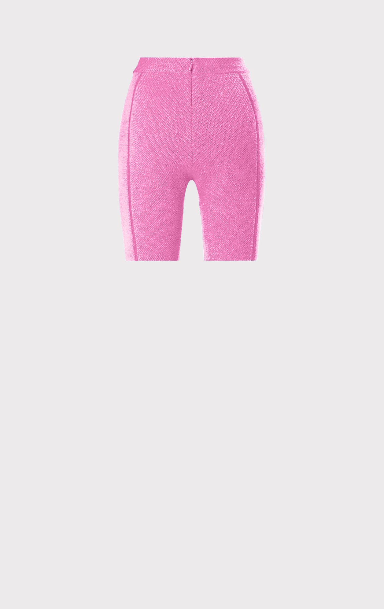 MOHAIR HIGH WAIST DOUBLE KNIT BIKE SHORTS - Image 3