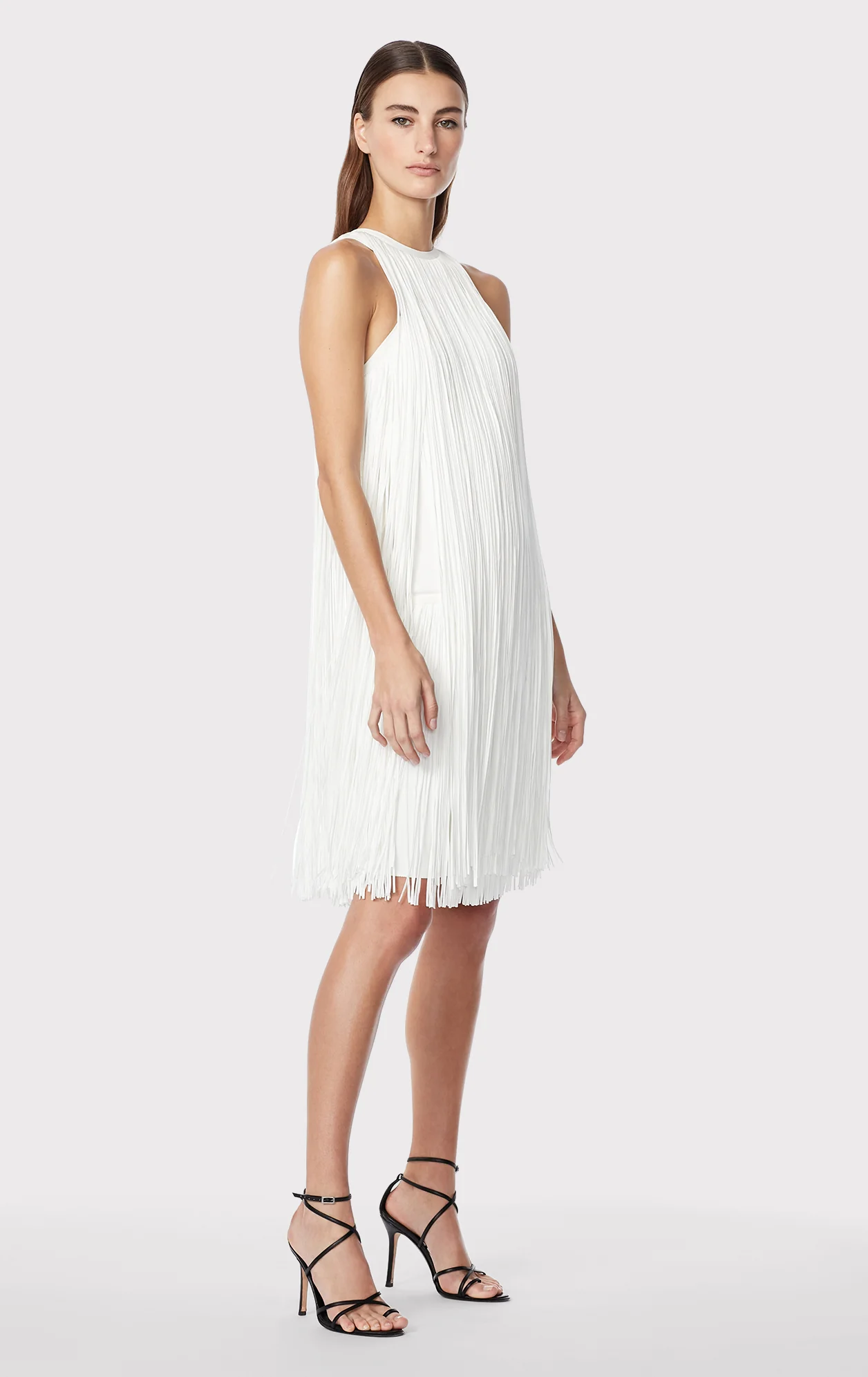 RACER FRINGE MINI DRESS - Image 4