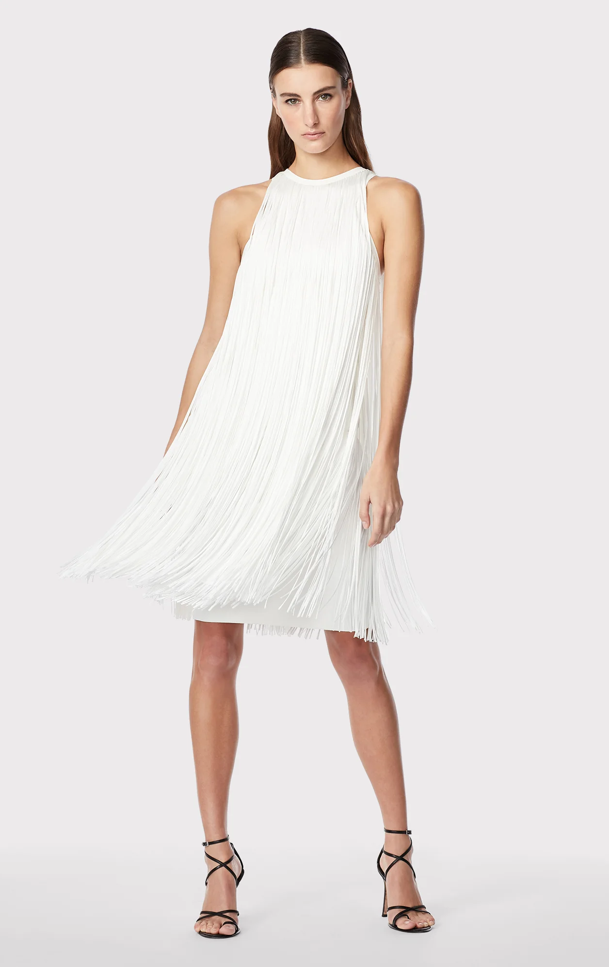 RACER FRINGE MINI DRESS - Image 6