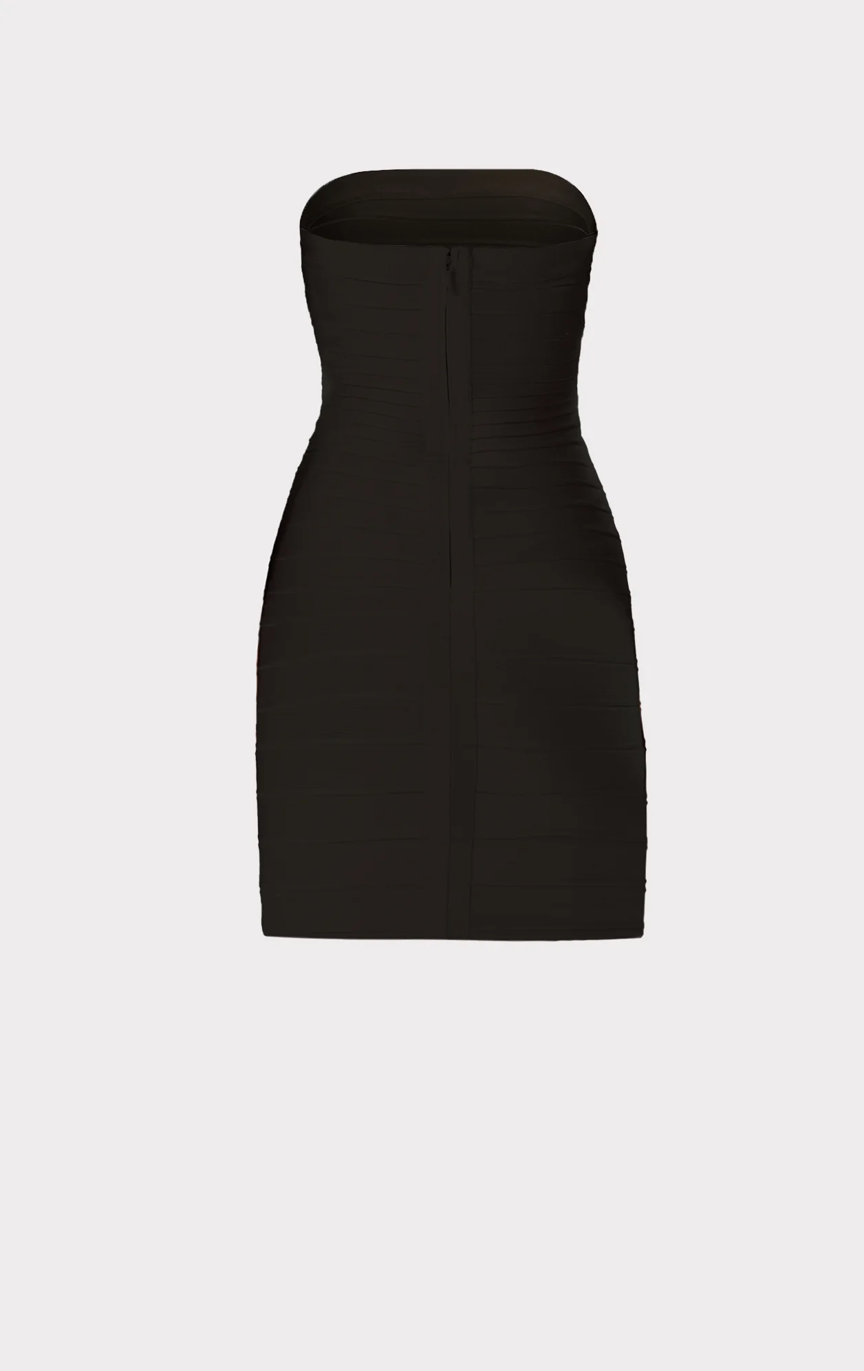 STRAPLESS BANDED PENCIL DRESS - Image 3