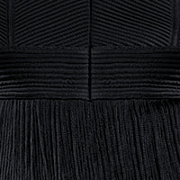 STRAPPY OTTOMAN FRINGE GOWN - Image 6