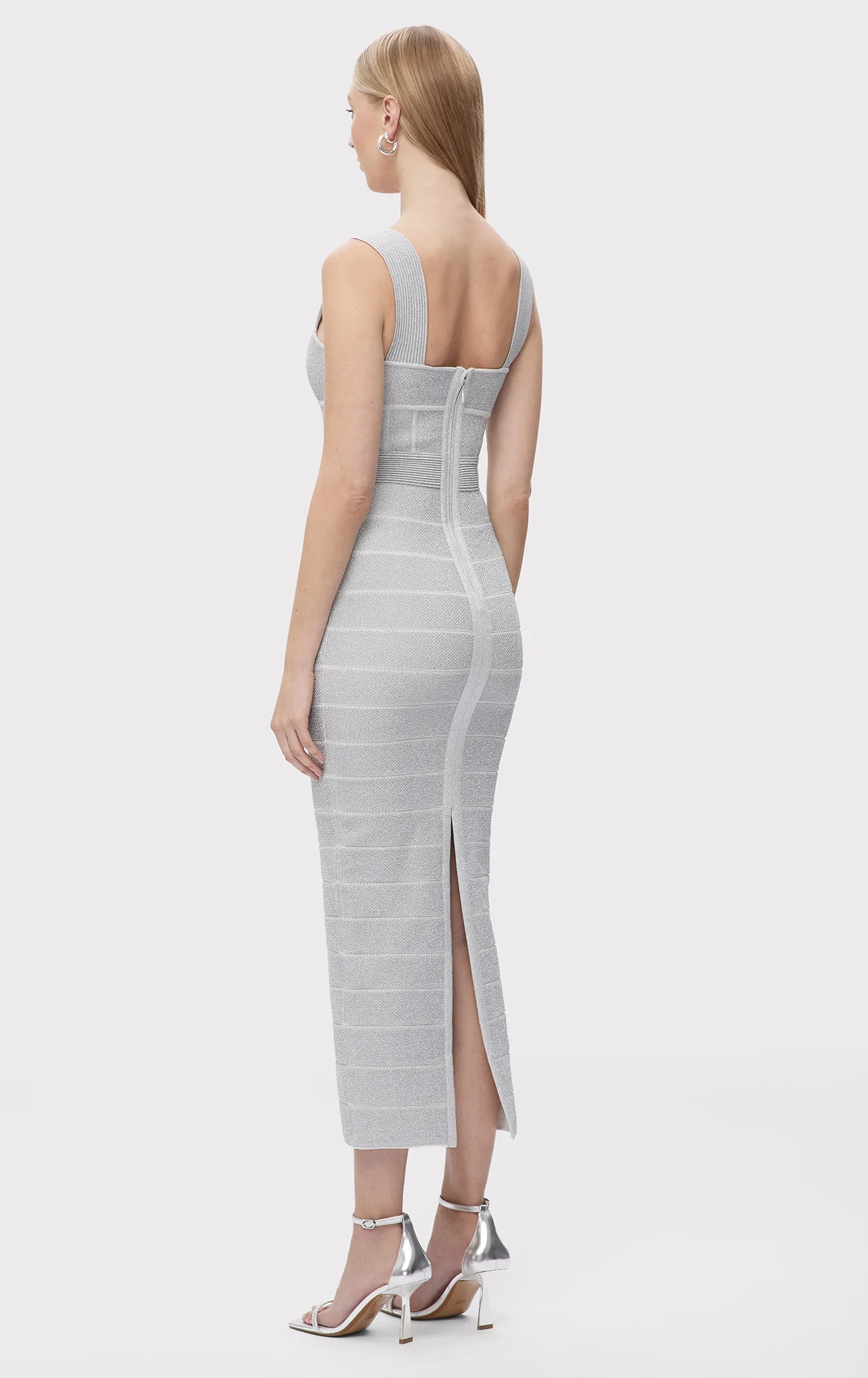 TEXTURED LUREX SWEETHEART GOWN - Image 6
