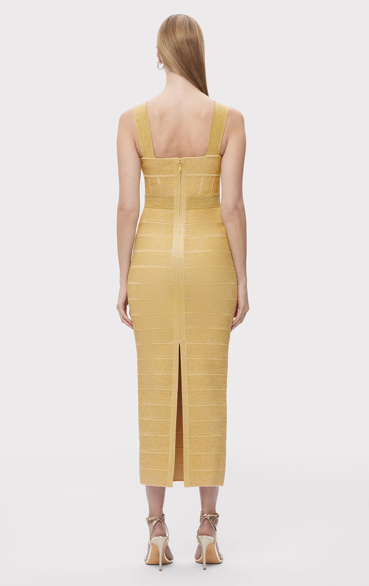 TEXTURED LUREX SWEETHEART GOWN - Image 6