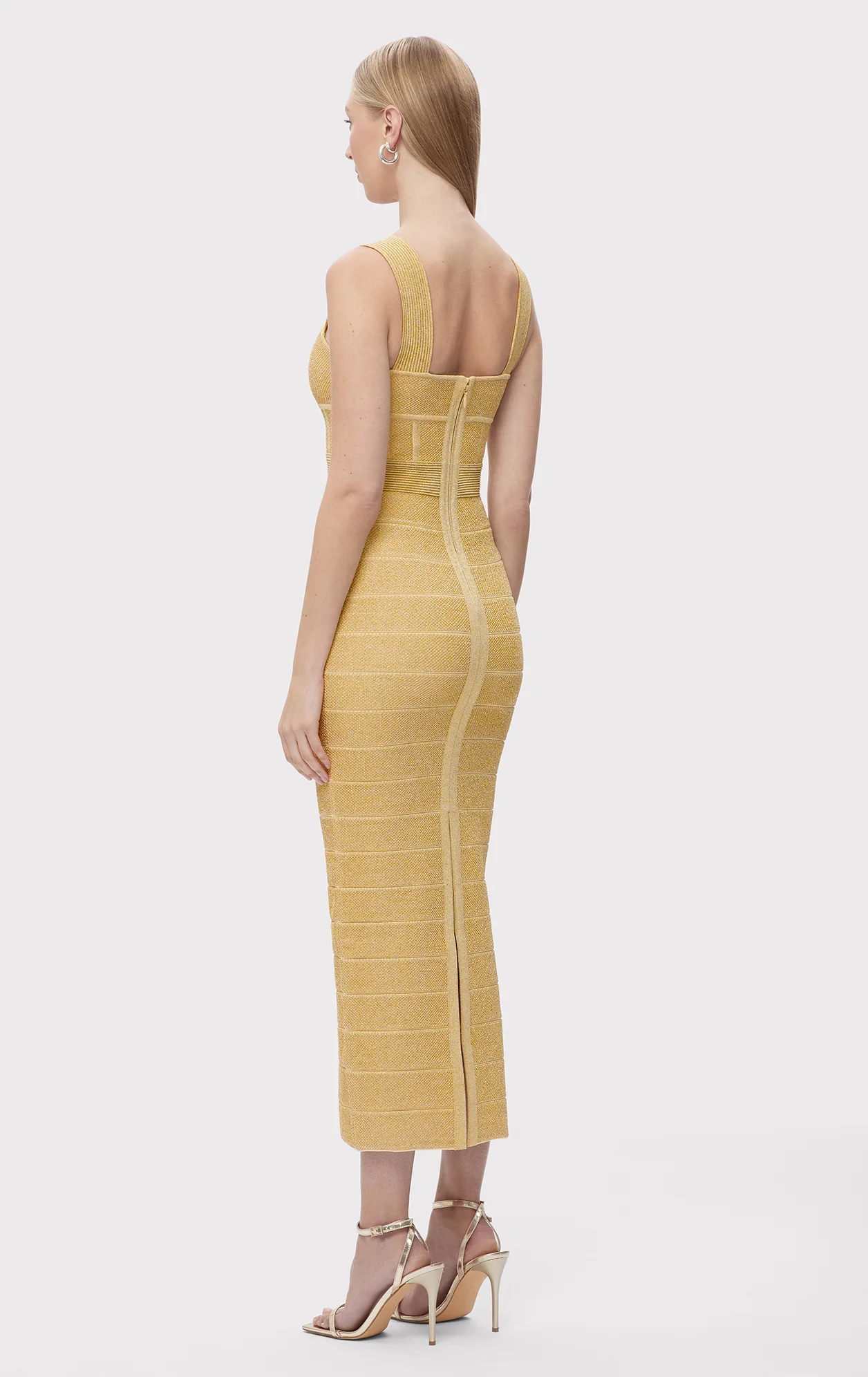 TEXTURED LUREX SWEETHEART GOWN - Image 7