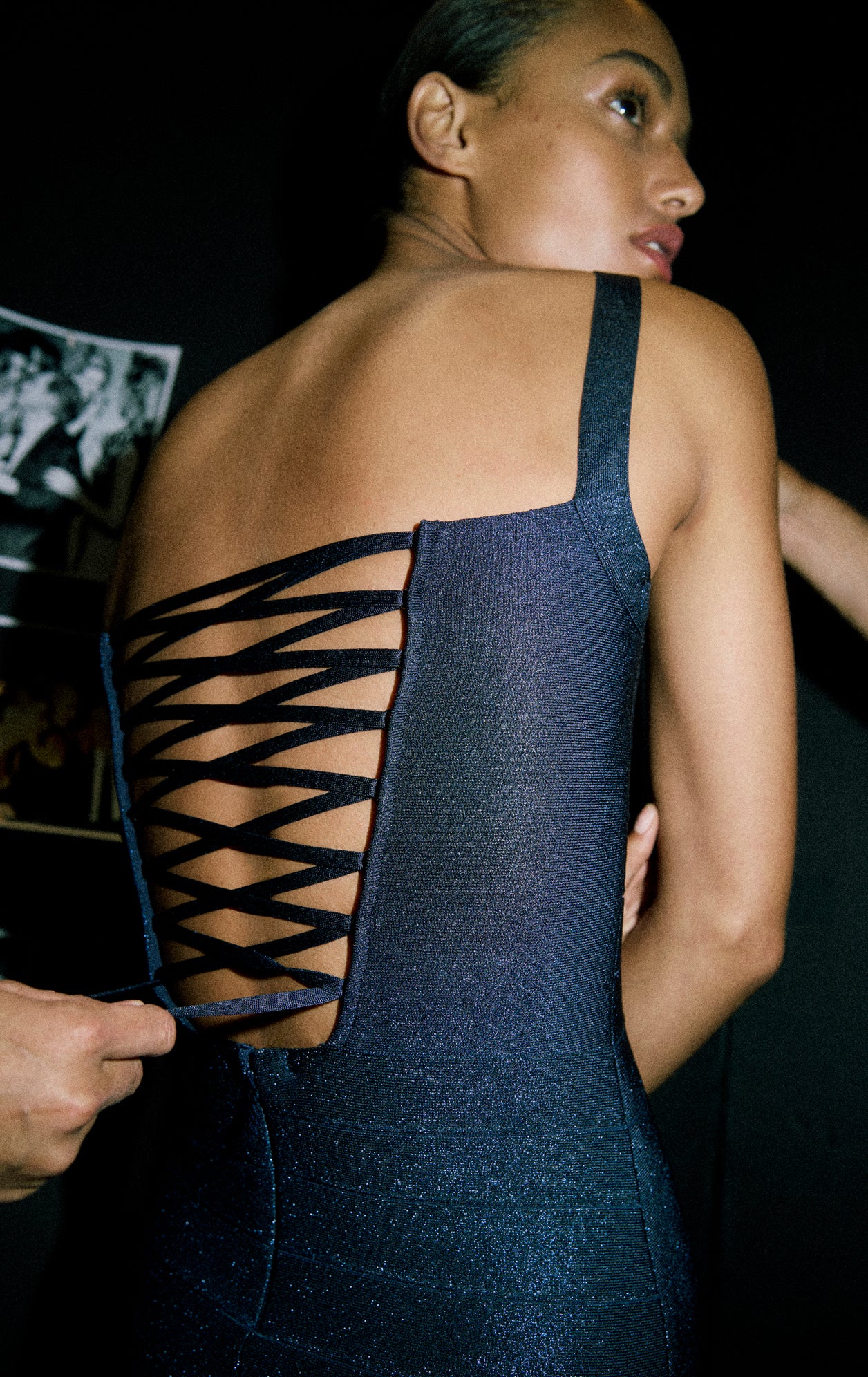 THE LUREX NERI DRESS - Image 3