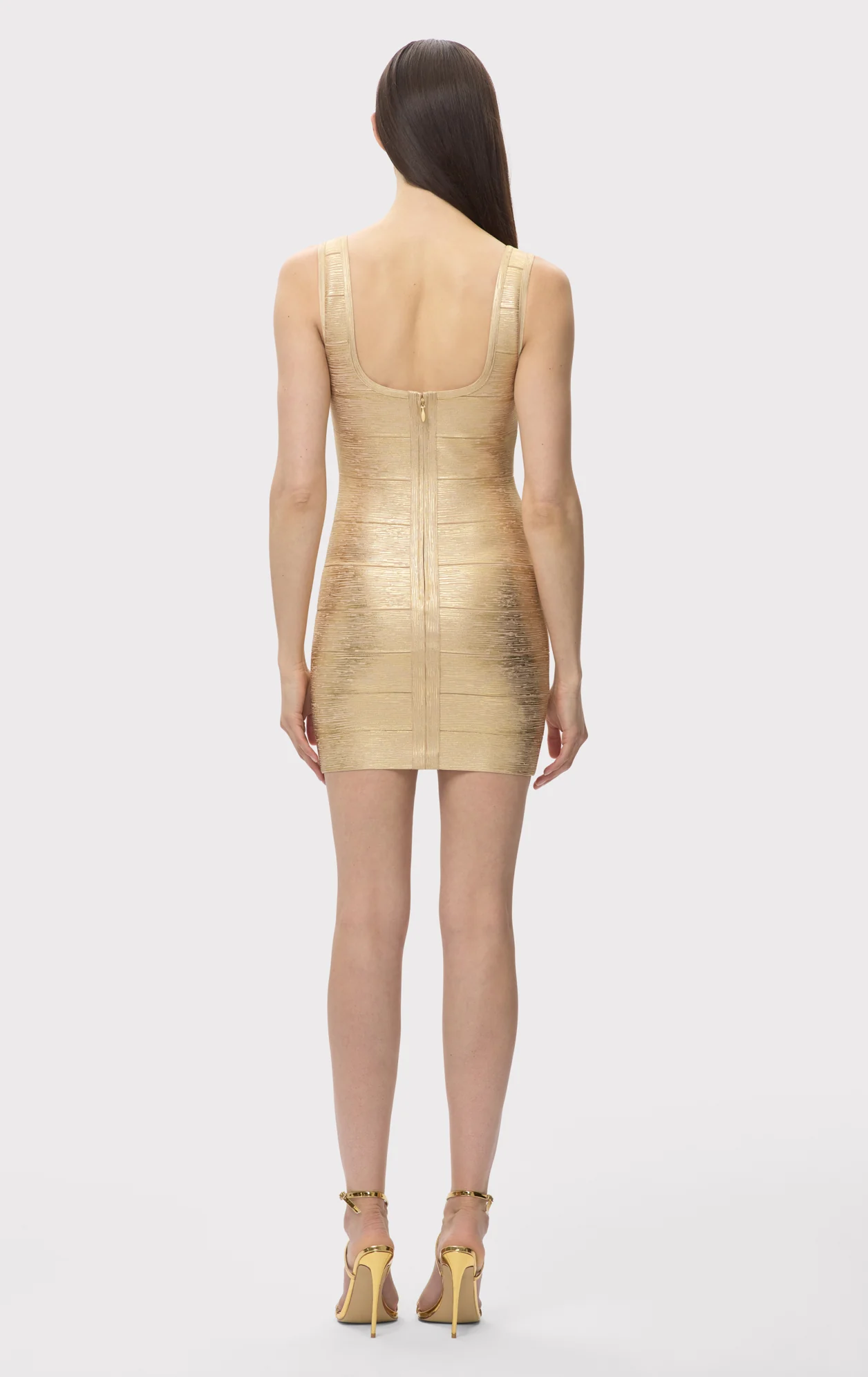 THE METALLIC GABRIELLA DRESS - Image 5