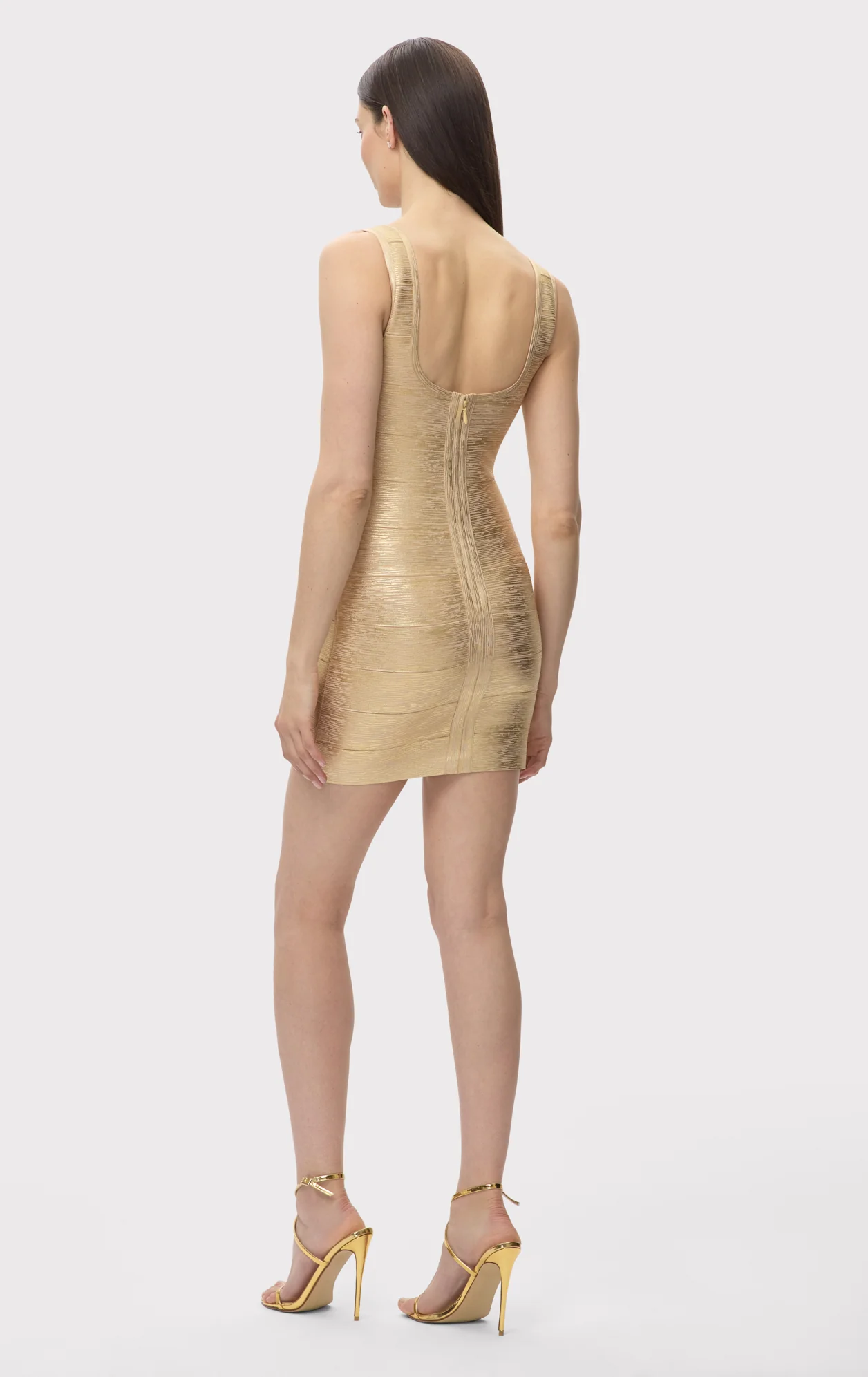 THE METALLIC GABRIELLA DRESS - Image 6