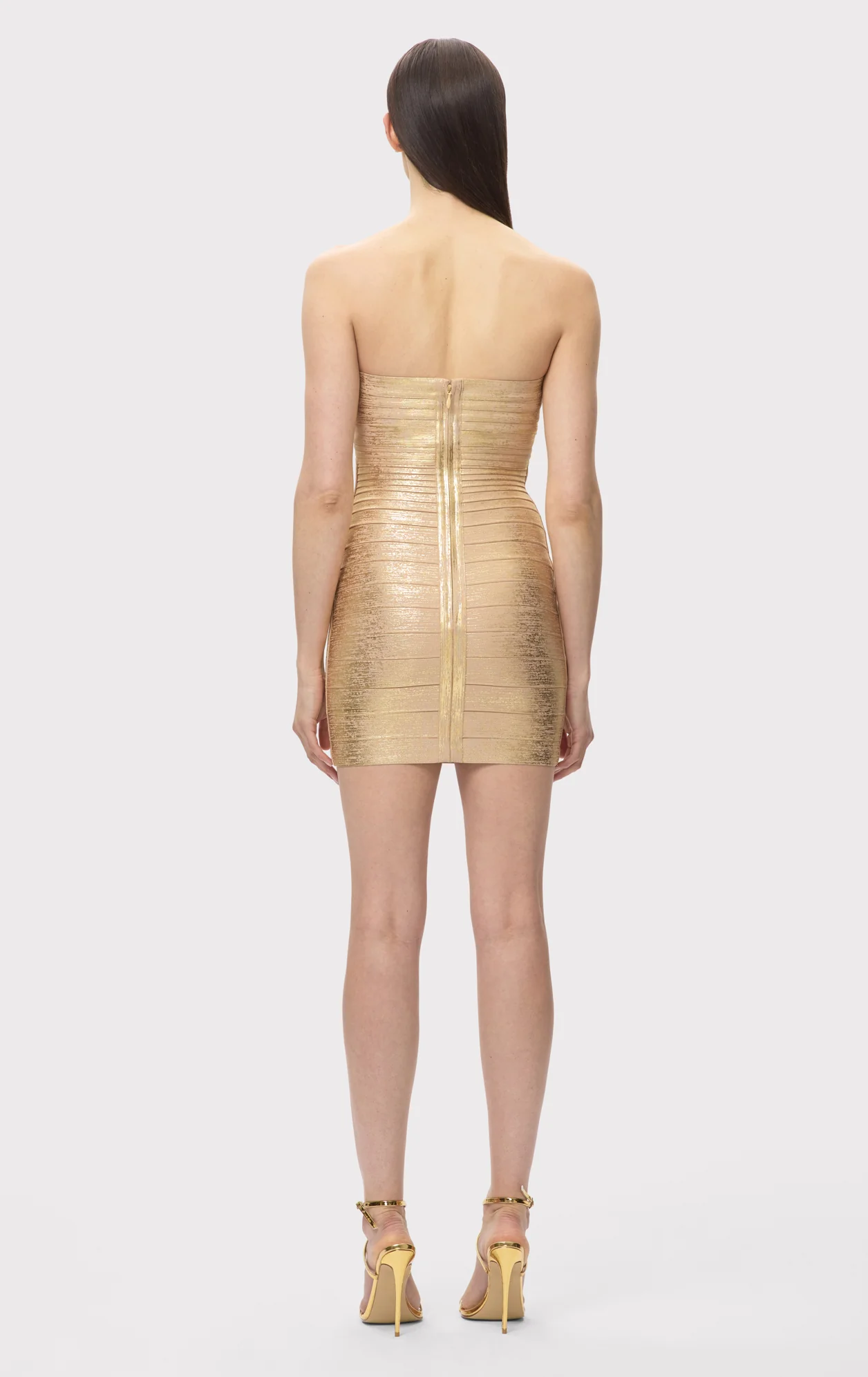 THE METALLIC ISLA DRESS - Image 5