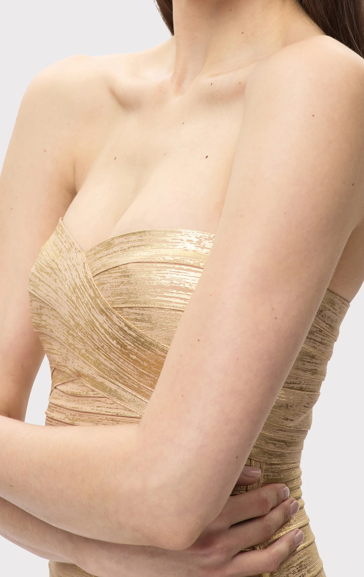 THE METALLIC ISLA DRESS - Image 7