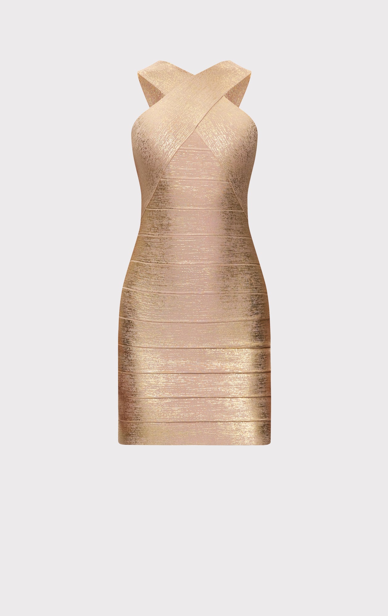 THE METALLIC LOUISA DRESS - Image 2