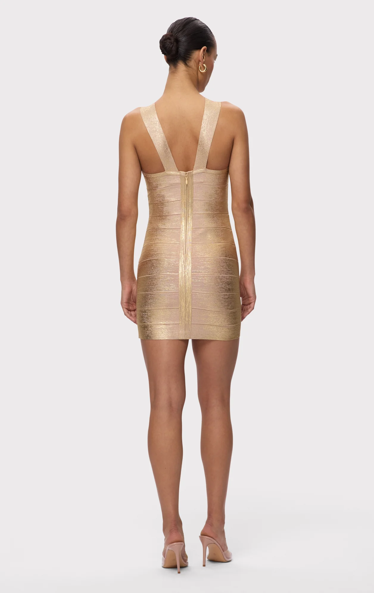 THE METALLIC LOUISA DRESS - Image 6