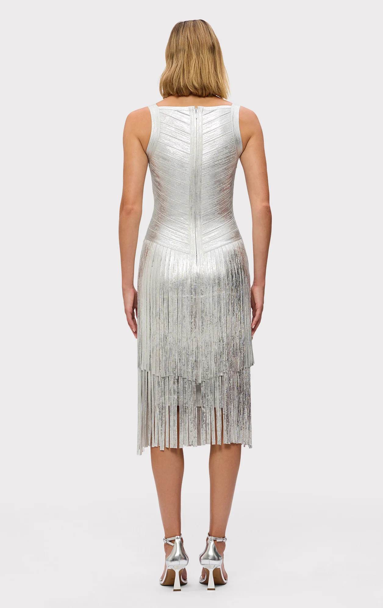 THE METALLIC MISCHA DRESS - Image 7