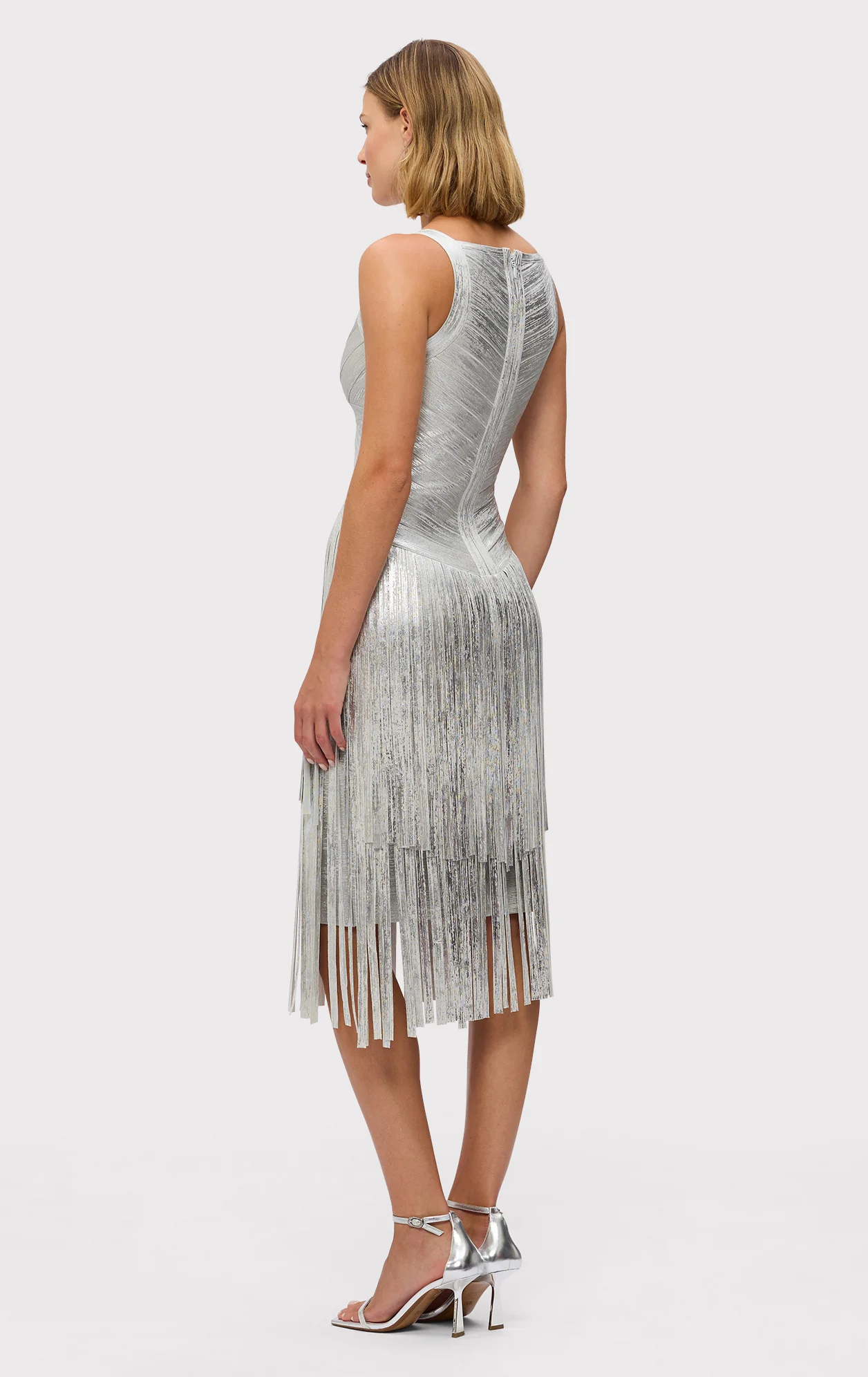 THE METALLIC MISCHA DRESS - Image 8