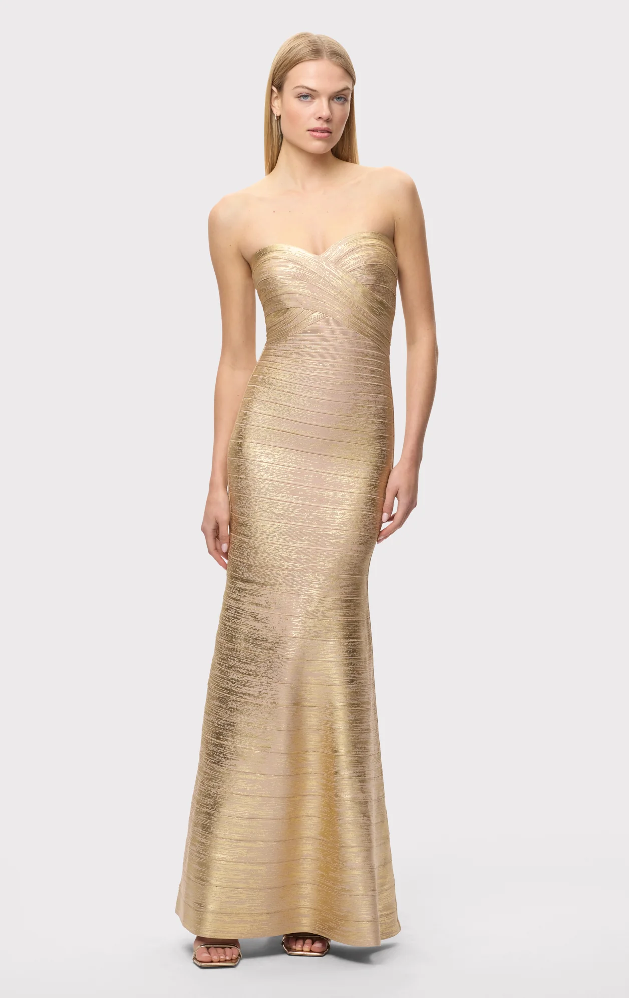 THE METALLIC SARA GOWN - Image 3